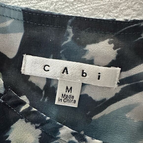 Cabi Avery sheer, button down tunic. - Picture 2 of 5